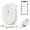 WHITE, variant on Mini Label Maker Machine with Tape, N12 Portable Bluetooth Label Printer, Thermal Sticker Labeler for Small Business, School, Home, Office(White)