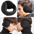 thumbnail image 2 of Cache-Oreilles Unisexes, Style Hiver derrière la Tête Cache-Oreilles Pliants pour Hommes Femmes, 2 of 8
