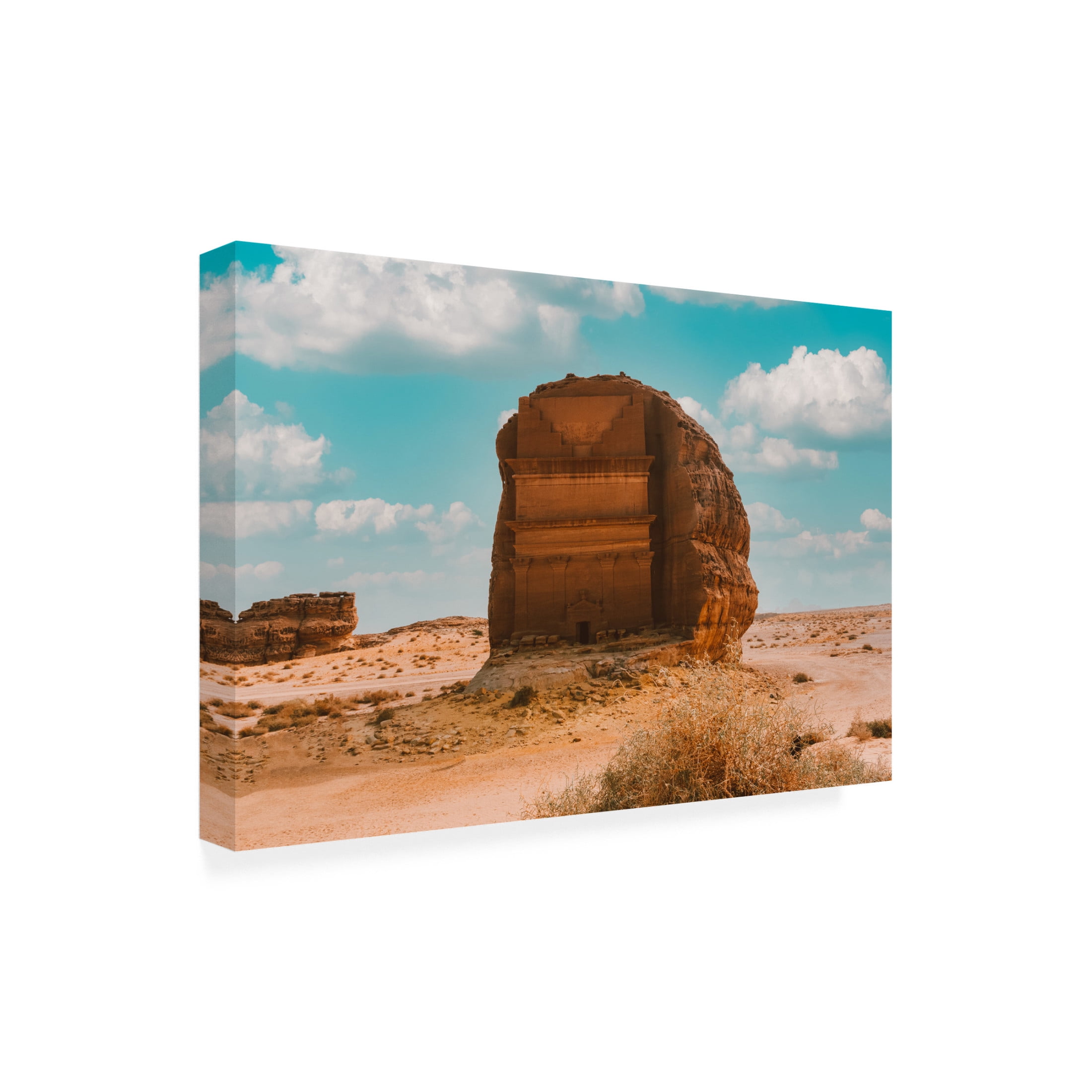 Trademark Fine Art Khaled Qasr Alfarid UOmop OsuUOpuOm Canvas Wall Art