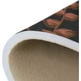 thumbnail image 6 of FREEAM Palm Tree Non Slip Area Rug for Living Dinning Room Bedroom Kitchen, 4' x 6'(48 x 72 Inch), Tropical Leaves Nursery Rug Floor Carpet Yoga Mat, 6 of 6