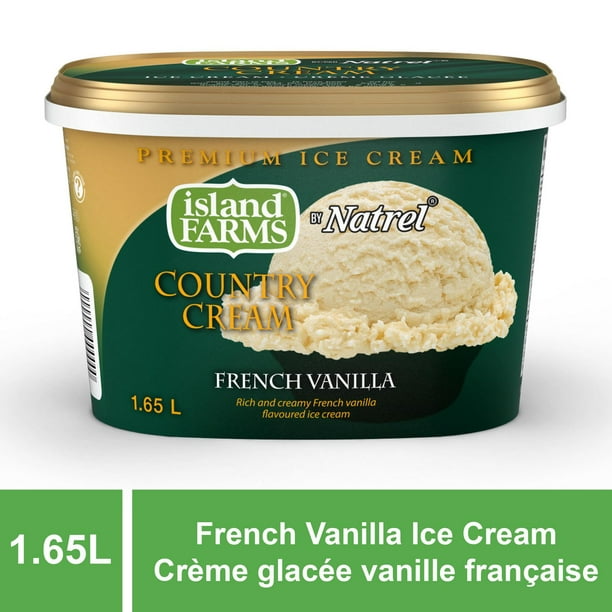 Crème glacée vanille française Premium Country Cream Island Farms