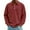 Red #14, variant on Dresfit Big and Tall Shirts Men Corduroy Ribbed Polo Shirts Lightweight Loose Fit Long Sleeve Button Down Knit Sweater Chest Pocket Lapel Thermal T Shirt Black 3XL