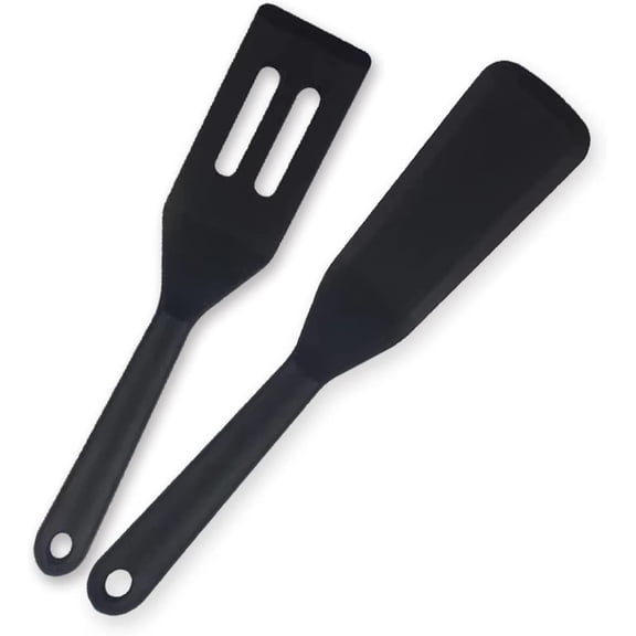 JESOT Heat Resistant Nonstick 8 in Silicone Kitchen Spatula (2 Count)