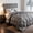Grey/All Season-Oversized King, variant on Down Fiber Comforter Oversize King Size  Ultra-soft Breathable High Fill Power Grey Duvet Insert All Season Hotel Luxury Bedding With 8 Tabs Baffle Box Design