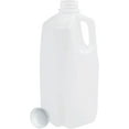thumbnail image 5 of [12 Pack] Half Gallon Jugs Bottles (64 Oz) with Tamper Evident Caps – Great for Homemade Juices, Milk, Smoothies, Tea and Other Beverages - Food Grade BPA Free, 5 of 6