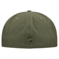 thumbnail image 4 of Men's New Era  Olive Toronto Maple Leafs Military Appreciation Flag 59FIFTY Fitted Hat, 4 of 5