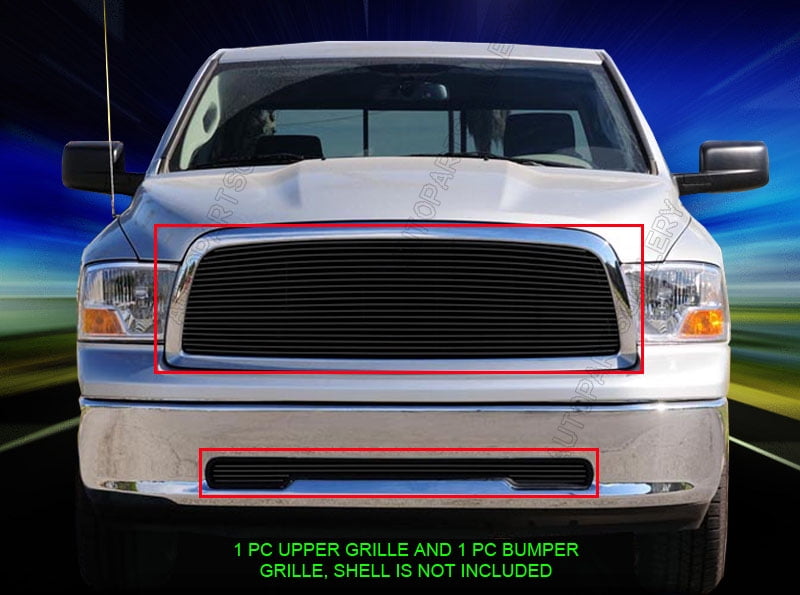 Fedar Billet Grille Combo For 20092012 Dodge Ram 1500 PU Fedar Billet Grille Combo For 20092012 Dodge Ram 1500 PU