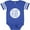 Football Blue and White, variant on Inktastic Military Uncle Land is Free Nephew Boys or Girls Baby Bodysuit