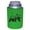 Bright Green, variant on Mountain Bear Thick Foam Old School Can Coolie (Yellow)