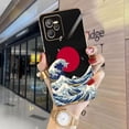 thumbnail image 5 of The Great Wave Off Kanagawa Cover Smooth E-TPU Phone Case REALME GT 2 NEO3 MASTER 7 8 8I 9 9I 10 11 PRO C30 C33 C35 C53 C55 Case, 5 of 5