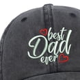 thumbnail image 3 of Gorra de béisbol bordada, visera para el sol, moda, regalos para el día , gorra de béisbol para hombres, para parque, gimnasio al aire libre, Negro, 3 of 10