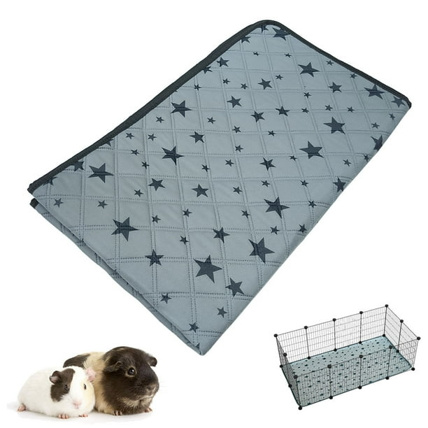 RIOUSSI Guinea Pig Cage Liners, Waterproof AntiSlip Guinea Pig Bedding