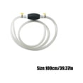 thumbnail image 2 of Manual Liquid Siphon Pump Kit with Shut Off Valve Transfer Hose Hand Bulb Pump for Fuel Water Oil and General Fluids, 2 of 4