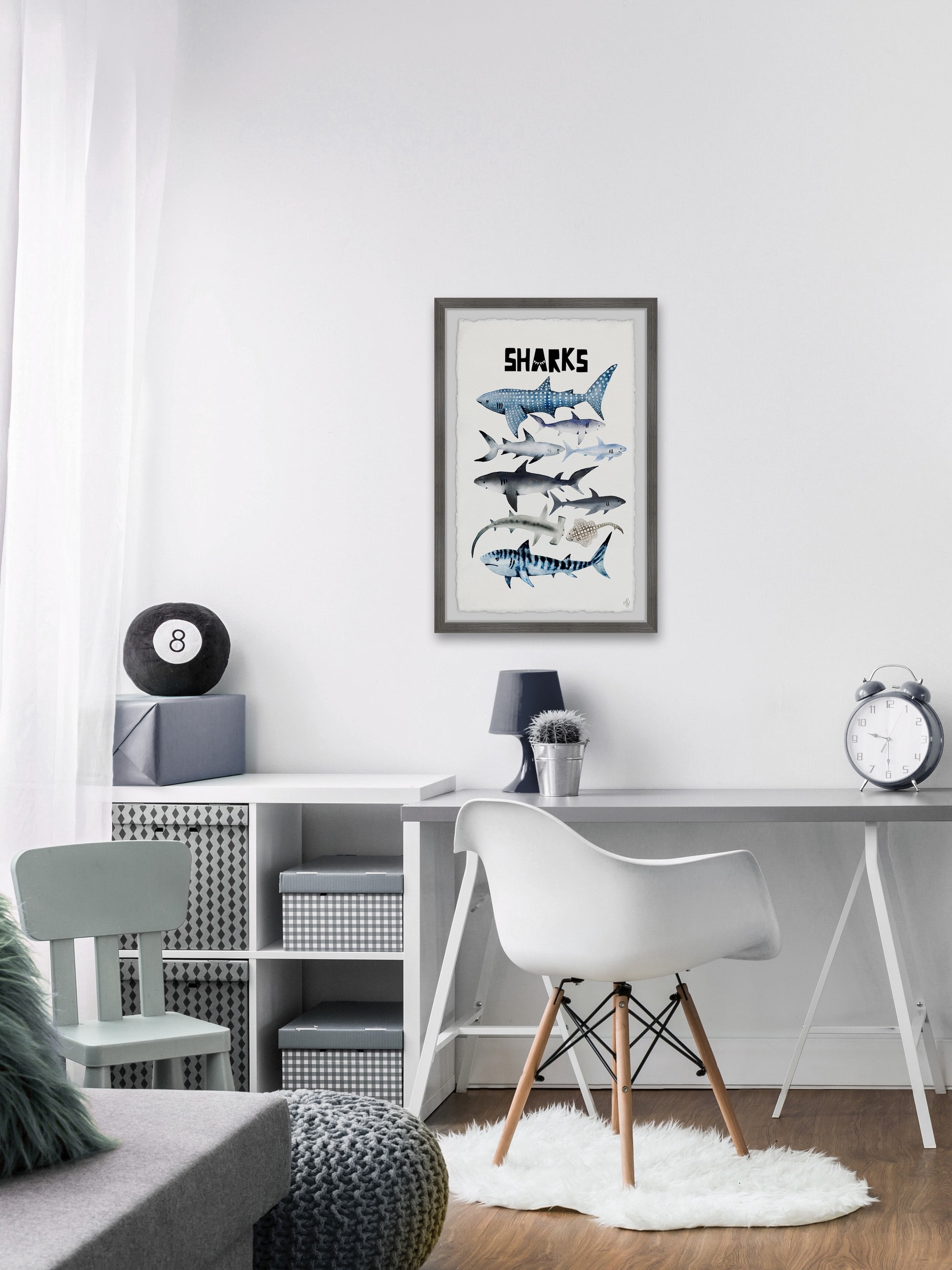 Marmont Hill Sharks Framed Wall Art