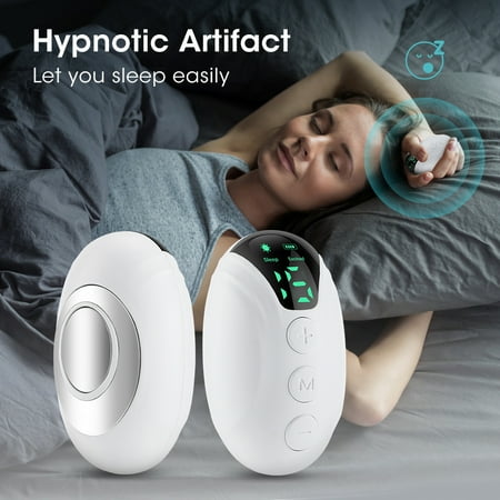 Sleep Aid Device Handheld Sleep Aid Relaxation Device,Massage Improved Sleeping Mood and Focus Attention,EMS Pulse Stimulation USB Charging Artifact Hypnosis Machine