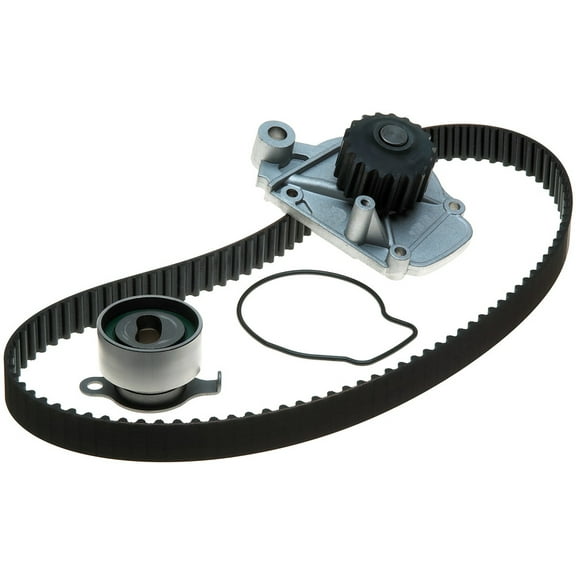 Engine Timing Belt Kit with Water Pump Fits select: 1992-1995 HONDA CIVIC VX