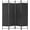 Black, variant on YRLLENSDAN 4 Panel Room Divider 6FT Steel Frame Screen Folding Privacy Divider Freestanding Partition for Home Office Bedroom, Black