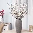 thumbnail image 3 of Hermoso Spray Realista de Flores de Seda de Ciruelo de IMitación para decoración del Hogar de Bodas, 3 of 7