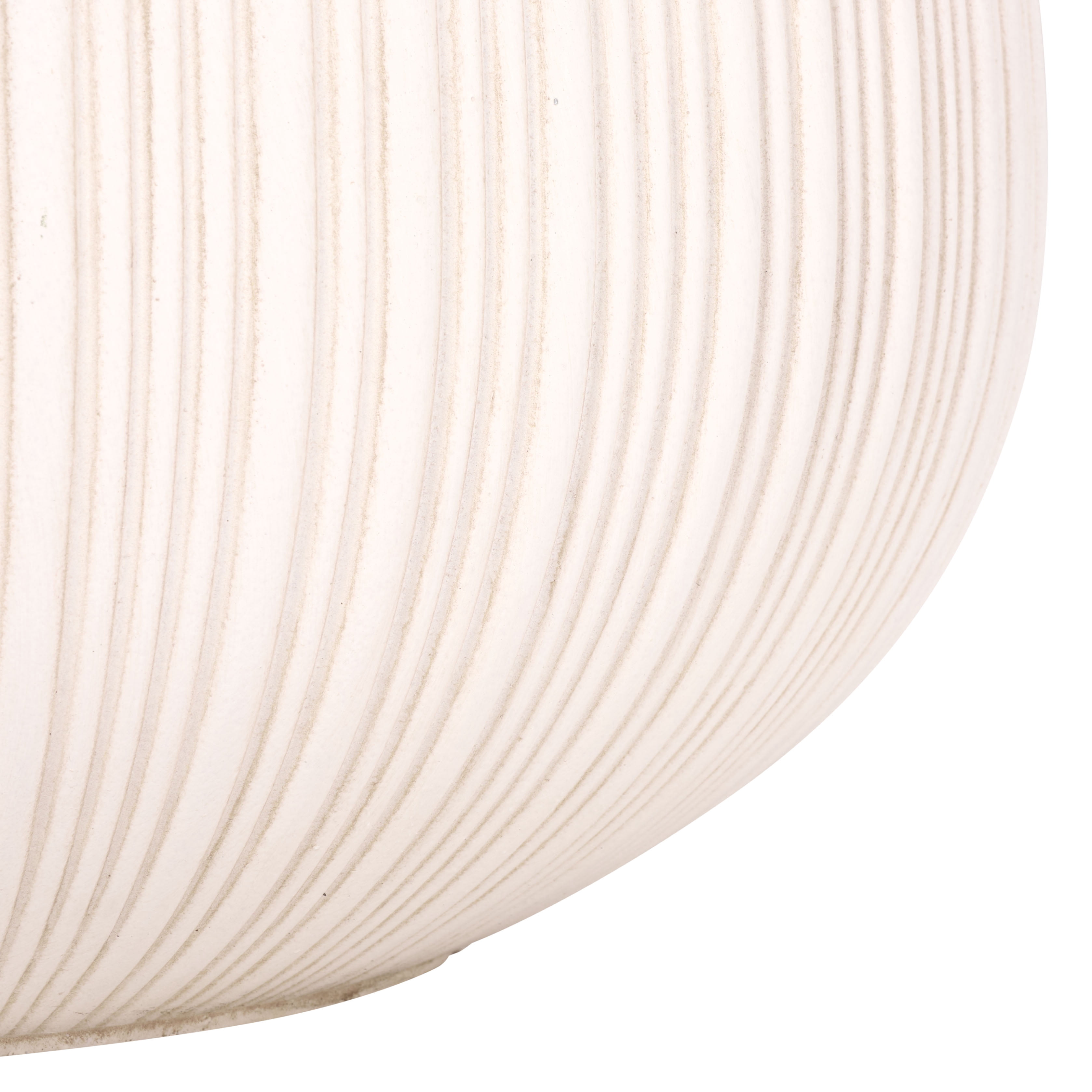 Safavieh Anita Round Beige Fiber Clay Plant Pots - Set of 3