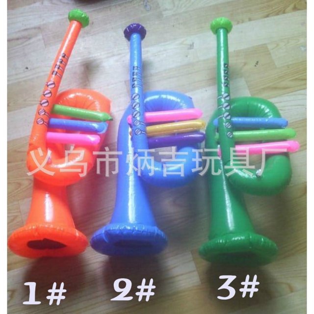 Qiaoxi Inflatable Toys for Children Microphone Guitar Saxophone Electronic Organ Inflatable Instrument for Musical Themed Party