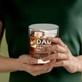 thumbnail image 4 of Funny Glass Gift for Dad - 10oz Old Fashioned Glass, Unique Fatherâs Day, Birthday, Christmas Present from Daughter, Son, or Wife - "To Dad, From The Reasons You Drink", 4 of 7