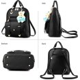 thumbnail image 2 of Backpack Purse for Women Large Capacity Leather Shoulder Bags Cute Mini Backpack for Girls, 2 of 4