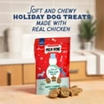 MilkBone Winter Pawliday Treats, Soft & Chewy Dog Treats, Chicken