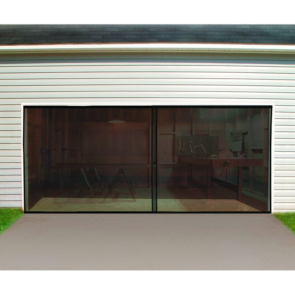  Single Garage Door Screen With Zipper with Modern Design