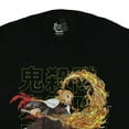 thumbnail image 3 of Demon Slayer T-Shirt Men's Kyojuro Rengoku Short Sleeve Graphic Tee, 3 of 3
