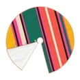 thumbnail image 3 of Bingfone Christmas Tree Skirt Mat Christmas Decoration Interior 48"-Vertical Stripes, 3 of 8