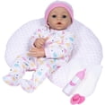 thumbnail image 1 of Sunshine Pink - 7 Pc Baby Doll Nurturing Gift Set 13", 1 of 1