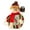 Snowman, variant on Christmas Snowman Elk Santa Claus Decor Christmas Figurines Decorations Indoor Glowing Snowman Indoor Festive Fiber Optic Decorations