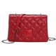 thumbnail image 1 of Bolso de hombro tipo bandolera con cadena rombal y textura de Joker para mujer, moda de ocio, para ir al trabajo, 1 of 5