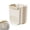 White, variant on Collapsible Hanging Trash Can, 6L Large Capacity Kitchen Bin with Door Hook, Space Saving Foldable Design