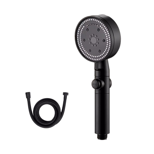 Birdeem Shower High Pressure Handheld Showerhead Hard Water High Pressure 8 Spray Modes Handheld Shower for the Elderly