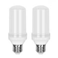 thumbnail image 5 of 2-Pack LED Flame Effect Fire Light Bulbs E26 Flickering Fire Atmosphere Decorative Lamps, 5 of 5