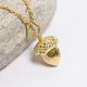 thumbnail image 4 of Fashionable Gold Pinecone Necklace Unique Designs Necklace Fashion Neck Jewelry Suitable for Comfortable Daily Wear, 4 of 4