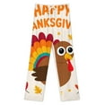 thumbnail image 3 of Autumn Happy Thanksgiving Turkey Pajama Pants Comfortable Elastic Waist Pajamas Fashion Sleepwear Bottoms Plus Size Homewear, 3 of 6