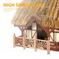 thumbnail image 4 of CIMAXIC 1Pc Mini Railing Model Mini Balcony Yard Fence Epitome Mini for Mini House Kids Play House,9.06"X0.35"X3.15", 4 of 4