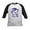 Black/White, variant on CafePress - Unicorn Graduate Cute School Kids Baseball T Shirt - Kids Cotton Baseball Jersey, 3/4 Sleeve Shirt