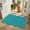 Dark Blue, variant on Diatomaceous Earth Bath Mat 16"x24", Grey Absorbent Half Circle Bathroom Rugs with Non-Slip Backing Rubber, Low-Profile Doormat for Kitchen Sink Indoor Modern Pure Gray