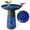 Diamond Blue Grey, variant on BUYMAX Tall Ceramic Bird Bath for Garden, UV-Resistant, Diamond Blue Grey