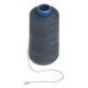 thumbnail image 2 of Hilo de tejido negro 100 % poliéster para hacer pelucas, coser extensiones de cabello, 1 unidad (1 unidad, negro), 2 of 5