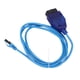 thumbnail image 1 of Cable De Interfaz ENET, Herramienta De Diagnóstico Cable De Codificación OBD Transmisión De Señal Fuerte Portátil Interferencia De Blindaje Con Luz LED Para Automóvil, 1 of 7
