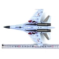 thumbnail image 3 of ARCADORA Russia Su-35 Super Flanker Fighter Model Airplane for Aviation Enthusiasts, Desk Decoration, 1:72 Scale, 3 of 5