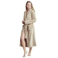 thumbnail image 4 of Women’s Cozy Fleece Bathrobe – Plush Comfort Robe for Women, 4 of 6