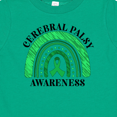 thumbnail image 4 of Inktastic Cerebral Palsy Awareness Green Ribbon Rainbow Boys or Girls Baby T-Shirt, 4 of 5