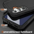 thumbnail image 3 of TECH CIRCLE Rugged Case For Galaxy A53 5G, Military Grade Shockproof Protective Bumper Anti-Scratch Dual Layers Phone Case Cover for Samsung Galaxy A53 5G 6.5" 2022,Black, 3 of 7