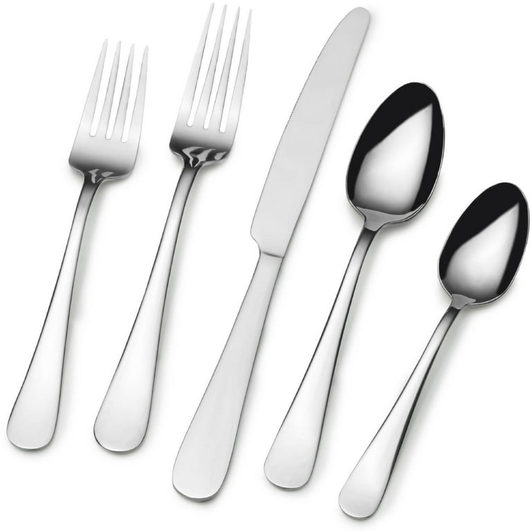 International Silver Glamour 20-piece Stainless Steel Flatware Set
