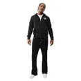 thumbnail image 4 of Sudadera con Capucha con Cierre y Estampado Puff para Hombre True Religion Negra 2XL, 4 of 4